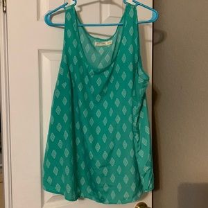 Mint green tank